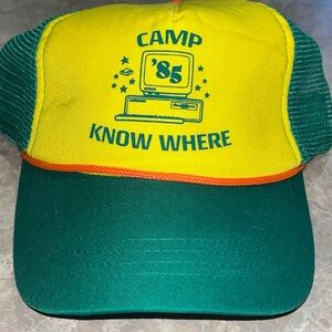 STRANGER THINGS CAMP KNOW WHERE SNAPBACK HAT